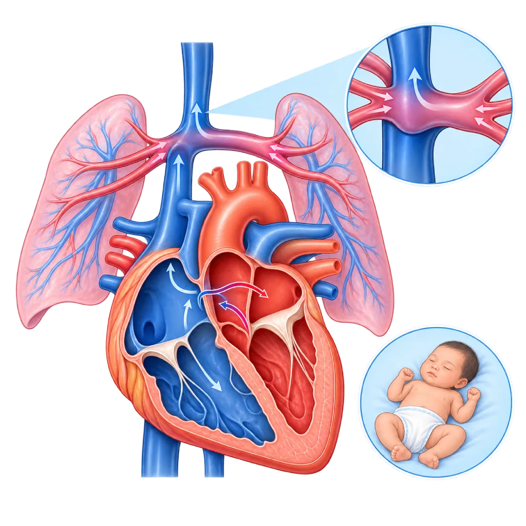 Kembalinya Vena Pulmonalis Total Abnormal